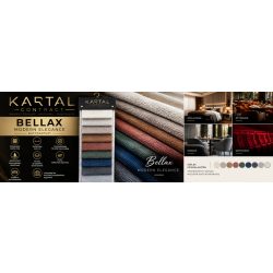 BELLAX bútorszövet – 75 000 Martindale, Antistain